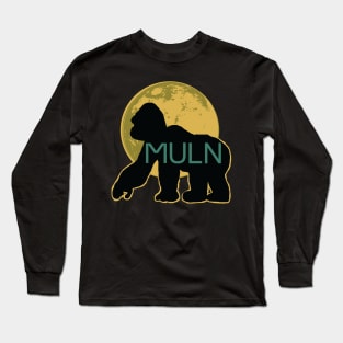 Golden Moon MULN hodl Ape Long Sleeve T-Shirt